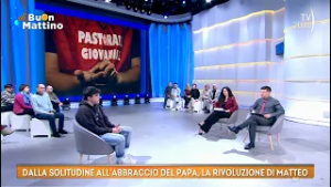 Di Buon Mattino (Tv2000) - Dalla solitudine all'abbraccio del Papa, la rivoluzione di Matteo