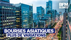 Bourses : "En Asie, les variations sont beaucoup plus importantes que chez nous" (Thibault Prébay)
