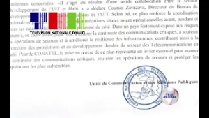 Conatel / Adoption d’un plan national de Télécommunication d’urgence