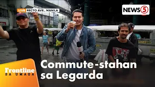 Baha sa ilang bahagi ng Maynila, humupa na | Frontline Sa Umaga