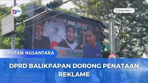DPRD BALIKPAPAN DORONG PENATAAN REKLAME