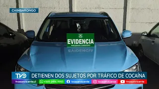 In Chimbarongo, Carabineros checkpoints lead to the arrest of two people for drug trafficking