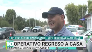 El Oficial Inspector Sergio Casagrande brindó detalles de los controles durante el finde XXL