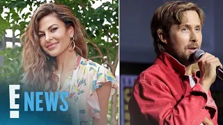 Eva Mendes Reacts to Ryan Gosling's Ghost Rider Casting | E! News
