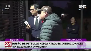 Vecinos denuncian ataques de pitbulls y temen por los niños en Luque