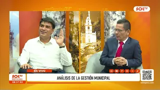Mario Reyna presents proposals to the Trujillo Provincial Municipality