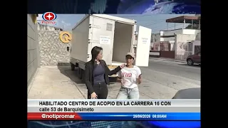 Habilitado centro de acopio en la carrera 16 con calle 53 de Barquisimeto
