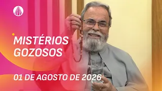 Terço de Aparecida com Pe. Antonio Maria - 01 de agosto 2026 [Mistérios Gozosos]