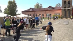 Pinsk Students Compete in Fire and Rescue Sports