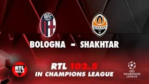 HIGHLIGHTS BOLOGNA-SHAKHTAR DONETSK 0-0 (18/9/2024), RTL 102.5 In Champions League