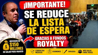 ¡IMPORTANTE! Se reduce la lista de espera en Huasco gracias a los Fondos Royalty