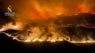 Major wildfires in Spain force 40,000 people to evacuate