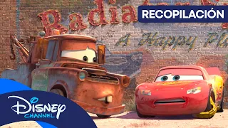 Los mejores momentos de Mate | CARS | Recopilación | Disney Channel Oficial