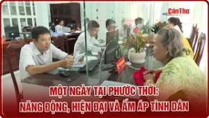 Một ngày tại Phước Thới: Năng động, hiện đại và ấm áp tình dân | CT-TDT