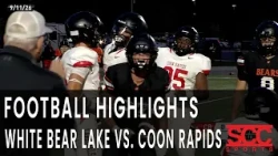 Highlights - HS Football - White Bear Lake vs. Coon Rapids - September 11, 2026