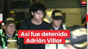 Adrián Villar es detenido preliminarmente por el atropello de Lizeth Marzano