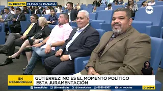 Juramentación del expresidente Cortizo y el exvicepresidente Carrizo 'no está agendada'