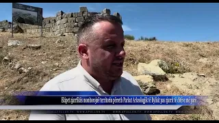 Ekipet zjarrfikës monitorojnë territorin përreth Parkut Arkeologjik të Bylisit pas zjarrit të ditëve