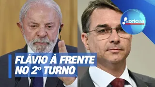 Real Time Big Data Poll: Flávio Bolsonaro at 46% vs. 45% for Lula in 2nd round