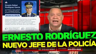 NEW POLICE CHIEF, Ernesto Rodríguez, Cruz Cruz only lasted 6 months in the position