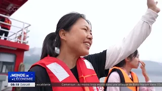 A Yangtze ferry operator turns her boat into a floating lifeline