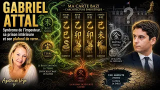 GABRIEL ATTAL décrypté par l'ASTRO CHINOISE 🐍🌳 Syndrome de l'imposteur, sa prison intérieure...
