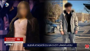 Stirile Kanal D - Eleva atacata cu un cutit langa liceu! | Editie de seara