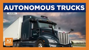 Driverless semi-trucks expected to hit the road in Phoenix by the end of 2026