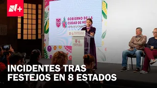 Mueren 4 personas durante festejos en CDMX; también reportan incidentes en varios estados