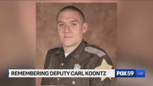 A fallen Howard County deputy's son is honoring his late father in a unique way