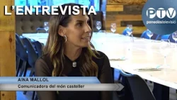 Aina Mallol, comunicadora del món casteller