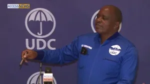 UDC'S NELSON RAMAOTWANA SPEAKING AT A PANEL DISCUSSION