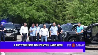5 autoturisme noi pentru jandarmi
