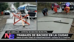 Multiple road repair projects continue across the city