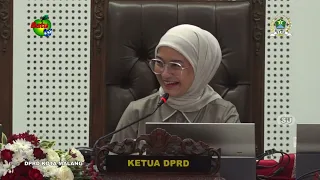 MALANG CITY COUNCIL PLENARY MEETING ON THE SUBMISSION OF 2026 APBD BUDGET POLICY AND PRIORITIES