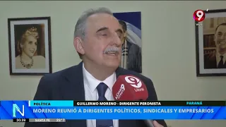 Guillermo Moreno brought together political, union, and business leaders