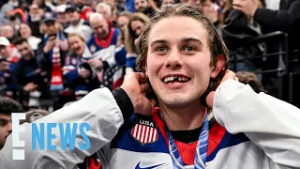 Jack Hughes Details Moment His Teeth Got Knocked Out at Olympics 2026 | E! News