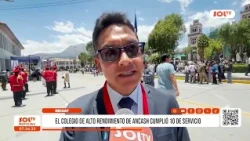 Recuay: The High Performance School of Ancash marks 10 years of service