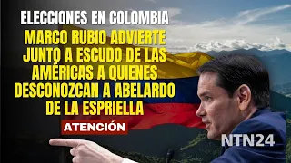 Marco Rubio and Shield of the Americas issue warning to those who fail to recognize Abelardo de l...