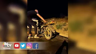 88,500 LIRA FINE FOR UNLICENSED MOTORCYCLIST RIDING WITHOUT A LICENSE PLATE