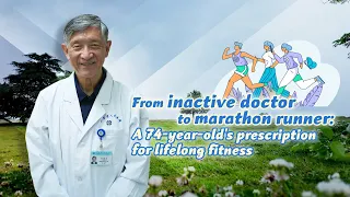 From inactive to marathon runner: A 74-year-old doctor's prescription for lifelong fitness