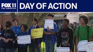 Culver City teachers, students rally for safe schools