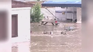How often do remnants of hurricanes or tropical storms hit New Mexico?