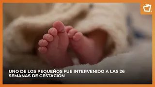 Two babies born healthy after fetal surgery