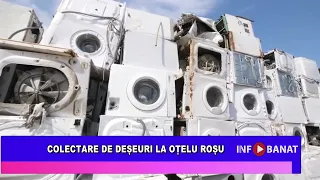 Colectare de deșeuri la Oțelu Roșu