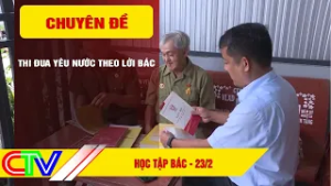 HỌC TẬP BÁC 23-2-2026 | THI ĐUA YÊU NƯỚC THEO LỜI BÁC
