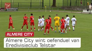 Almere City wint oefenduel van Eredivisieclub Telstar | Omroep Flevoland