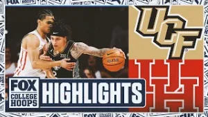 UCF Knights vs. No. 8 Houston Cougars Highlights ? FOX College Hoops