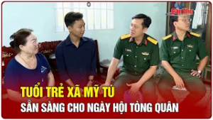 Tuổi trẻ xã Mỹ Tú sẵn sàng cho ngày hội tòng quân | CT-TDT
