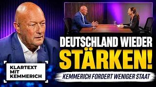 WENIGER STAAT, WENIGER STEUERN – KEMMERICHS RADIKALER UMBAUPLAN